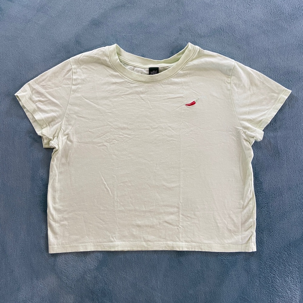 wild fable Cropped Chili Pepper T-shirt